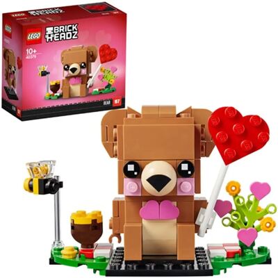 LEGO Brickheadz Walentynkowy Miś - Klockowa Zabawa LEGO Brickheadz Walentynkowy Miś - Klockowa Zabawa