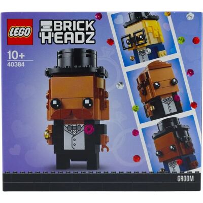 LEGO Brickheadz Pan młody 40384 - Zestaw do budowania LEGO Brickheadz Pan młody 40384 - Zestaw do budowania
