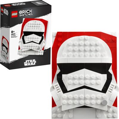LEGO Første Orden Stormtrooper - Samler Brick Sketches - 40391 LEGO Første Orden Stormtrooper - Samler Brick Sketches - 40391