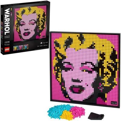 LEGO Art 31197 Marilyn Monroe od Andy Warhola - Zestaw sztuki LEGO Art 31197 Marilyn Monroe od Andy Warhola - Zestaw sztuki