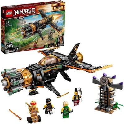 LEGO NINJAGO La concasseur de roche de Cole - Avion & Prison - Ensemble de construction - Publicité LEGO NINJAGO La concasseur de roche de Cole - Avion & Prison - Ensemble de construction - Publicité