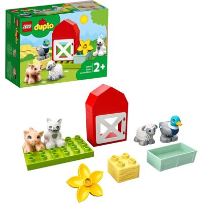 Lego Duplo Zestaw Zwierząt Gospodarskich - Zabawka, 11 elementów, od 2 lat Lego Duplo Zestaw Zwierząt Gospodarskich - Zabawka, 11 elementów, od 2 lat