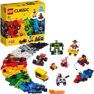LEGO Classic Klocki i Koła - Zestaw Startowy LEGO Classic Klocki i Koła - Zestaw Startowy