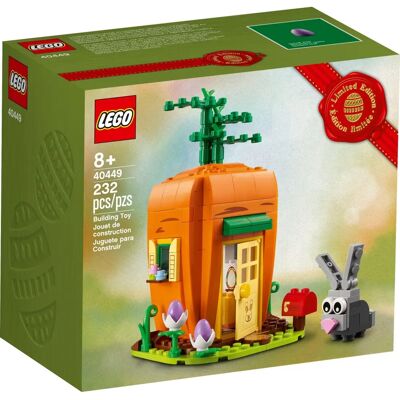 Maison de Carotte du Lapin de Pâques LEGO - Édition Limitée - Publicité Maison de Carotte du Lapin de Pâques LEGO - Édition Limitée - Publicité