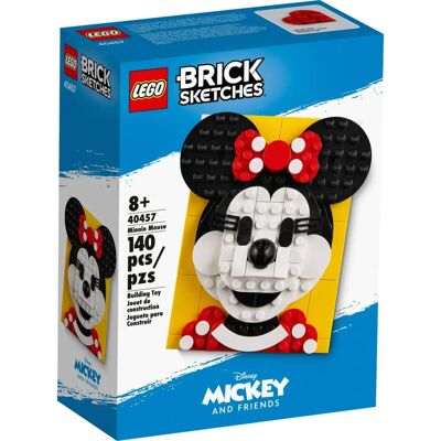 LEGO Minnie Mouse Brick Sketches - Zestaw Zabawek LEGO Minnie Mouse Brick Sketches - Zestaw Zabawek