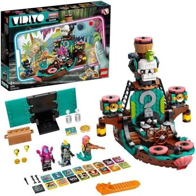 LEGO Vidiyo LEGO 43114 Nave Pirata Punk - Set Giocattoli LEGO Vidiyo LEGO 43114 Nave Pirata Punk - Set Giocattoli