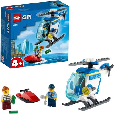 LEGO City Hélicoptère de Police - Minifigurines Policier et Voleur - 60275 - Publicité LEGO City Hélicoptère de Police - Minifigurines Policier et Voleur - 60275 - Publicité