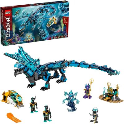 LEGO NINJAGO Smok Wodny - Zestaw Konstrukcyjny Dla Dzieci 9+ LEGO NINJAGO Smok Wodny - Zestaw Konstrukcyjny Dla Dzieci 9+