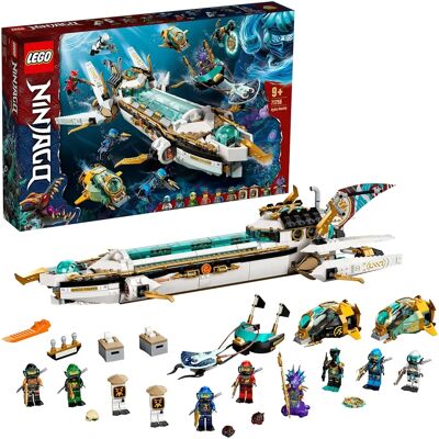 Zestaw budowlany LEGO NINJAGO Hydro Bounty - Zabawkowa łódź podwodna dla dzieci Zestaw budowlany LEGO NINJAGO Hydro Bounty - Zabawkowa łódź podwodna dla dzieci