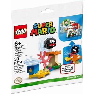LEGO Super Mario Fuzzy & Mushroom Plattform Erweiterungsset - Spielzeug-Bausatz LEGO Super Mario Fuzzy & Mushroom Plattform Erweiterungsset - Spielzeug-Bausatz
