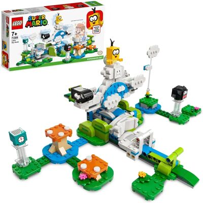 LEGO Super Mario Lakitu Sky World Set di Espansione 71389 - Giocattolo Collezionabile LEGO Super Mario Lakitu Sky World Set di Espansione 71389 - Giocattolo Collezionabile