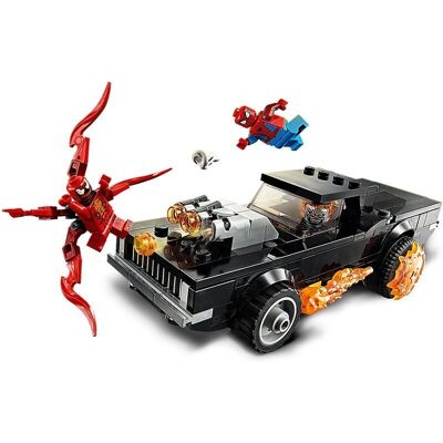 LEGO Marvel Spider-Man - Spider-Man, Ghost Rider & Carnage - Zestaw konstrukcyjny LEGO Marvel Spider-Man - Spider-Man, Ghost Rider & Carnage - Zestaw konstrukcyjny