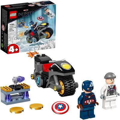 LEGO Marvel Super Heroes Captain America & Hydra Face-Off - Ensemble de Jouets - Publicité LEGO Marvel Super Heroes Captain America & Hydra Face-Off - Ensemble de Jouets - Publicité