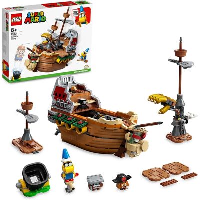 LEGO Super Mario Bowser's Airship Zestaw Rozszerzający 71391 - Zestaw do budowania LEGO Super Mario Bowser's Airship Zestaw Rozszerzający 71391 - Zestaw do budowania