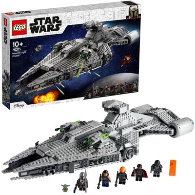 LEGO Star Wars Imperial Light Cruiser - Model med Minifigurer LEGO Star Wars Imperial Light Cruiser - Model med Minifigurer