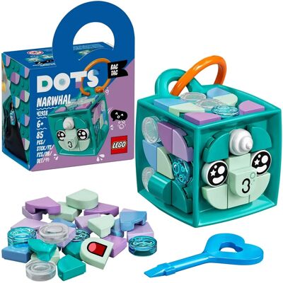 LEGO DOTS Pendentif Sac Narval - Accessoire Créatif pour Enfants - Publicité LEGO DOTS Pendentif Sac Narval - Accessoire Créatif pour Enfants - Publicité