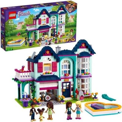 LEGO Friends Dom Rodzinny Andrei - Domek z Lalek z Akcesoriami LEGO Friends Dom Rodzinny Andrei - Domek z Lalek z Akcesoriami