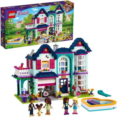 LEGO Friends Maison de la Famille d'Andrea - Maison de Poupée avec Accessoires LEGO Friends Maison de la Famille d'Andrea - Maison de Poupée avec Accessoires