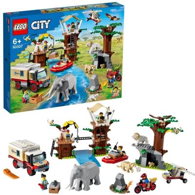 LEGO City Tierrettungscamp - Spielset für Kinder ab 6+ LEGO City Tierrettungscamp - Spielset für Kinder ab 6+