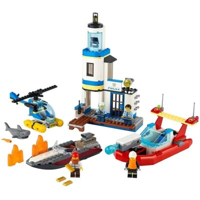 LEGO City Seaside Polizei- und Feuer-Mission - Spielset LEGO City Seaside Polizei- und Feuer-Mission - Spielset