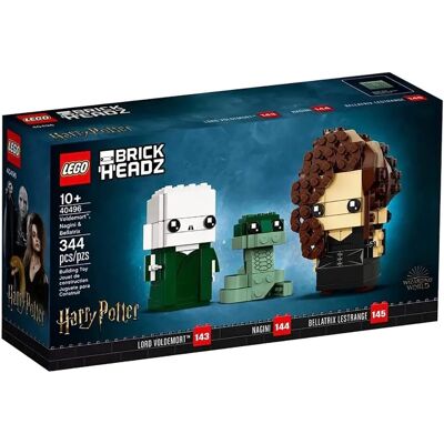 LEGO BrickHeadz Harry Potter: Voldemort, Nagini i Bellatrix (40496) LEGO BrickHeadz Harry Potter: Voldemort, Nagini i Bellatrix (40496)
