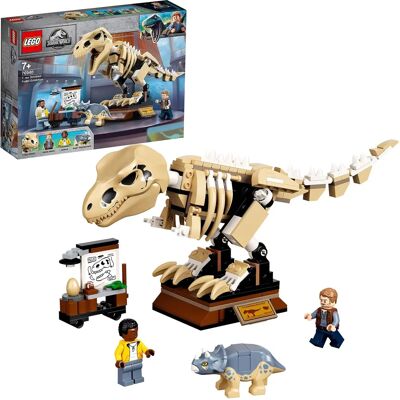 LEGO Jurassic World T. Rex Fosszylki Wystawa - Zestaw Zabawek LEGO Jurassic World T. Rex Fosszylki Wystawa - Zestaw Zabawek