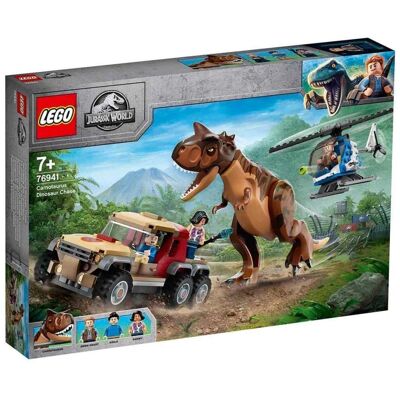 LEGO Jurassic World Caccia del Carnotaurus - Set di Giocattoli LEGO Jurassic World Caccia del Carnotaurus - Set di Giocattoli