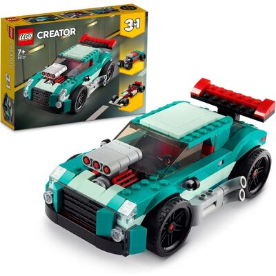 LEGO Creator 3w1 Street Racer - Zestaw zabawek samochodowych LEGO Creator 3w1 Street Racer - Zestaw zabawek samochodowych