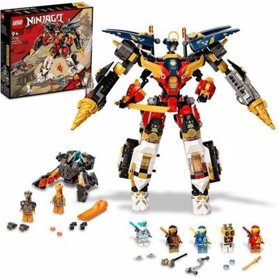 LEGO NINJAGO: Ninja Ultra Combo Mech i Samochód Zabawka 4 w 1 (71765) LEGO NINJAGO: Ninja Ultra Combo Mech i Samochód Zabawka 4 w 1 (71765)