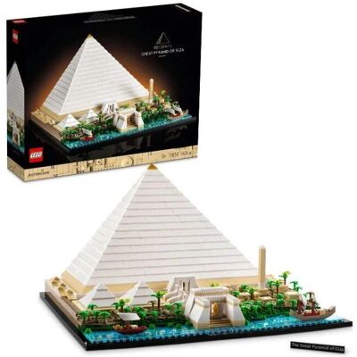 LEGO Arkitektur - Cheops Pyramide (21058) LEGO Arkitektur - Cheops Pyramide (21058)