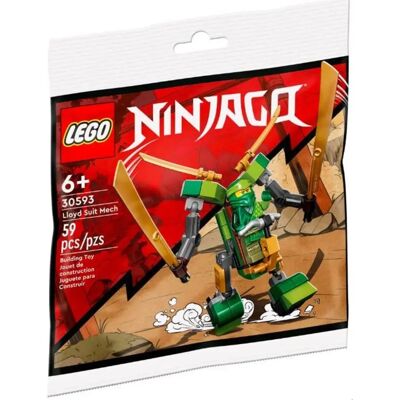 LEGO Ninjago Lloyd Suit Mech Polybag Set - Toy Building Set LEGO Ninjago Lloyd Suit Mech Polybag Set - Toy Building Set