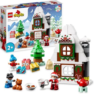 LEGO DUPLO Dom z Piernika Świętego Mikołaja dla Dzieci - Zestaw LEGO DUPLO Dom z Piernika Świętego Mikołaja dla Dzieci - Zestaw