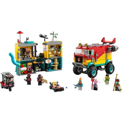 LEGO Monkie Kids Team Bus - Zestaw Zabawek LEGO Monkie Kids Team Bus - Zestaw Zabawek