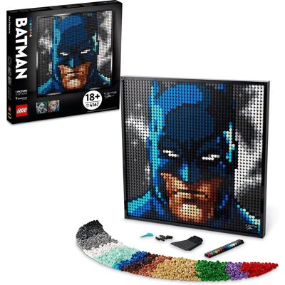 Kolekcja sztuki Batmana LEGO Jim Lee - Zestaw konstrukcyjny Kolekcja sztuki Batmana LEGO Jim Lee - Zestaw konstrukcyjny