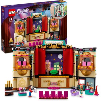 Zestaw teatralny LEGO Friends Andrea - Kreatywna zabawka z 4 mini-dziećmi Zestaw teatralny LEGO Friends Andrea - Kreatywna zabawka z 4 mini-dziećmi