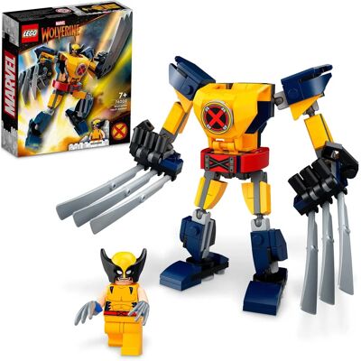 LEGO Marvel Wolverine Mech Zbroja - Zestaw Akcji LEGO Marvel Wolverine Mech Zbroja - Zestaw Akcji