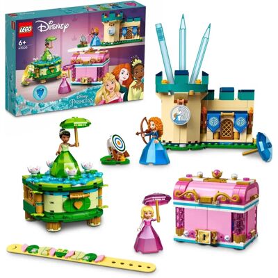 Lego Disney Aurora Merida Tiana Czarodziejskie Twory - Zestaw Lego Disney Aurora Merida Tiana Czarodziejskie Twory - Zestaw