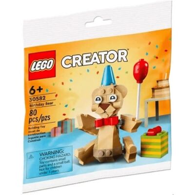 LEGO Creator Urodzinowy Miś Polybag 30582 LEGO Creator Urodzinowy Miś Polybag 30582