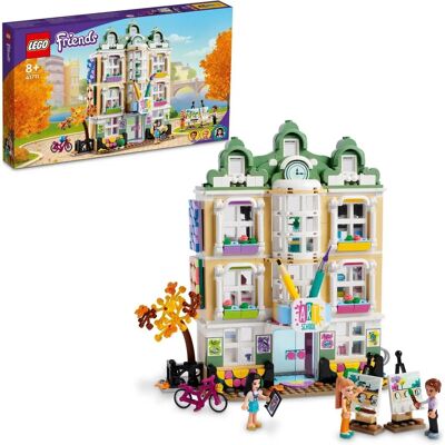 LEGO Friends École d'Art d'Emma - Jouet Créatif avec 3 Mini-Poupées - Publicité LEGO Friends École d'Art d'Emma - Jouet Créatif avec 3 Mini-Poupées - Publicité