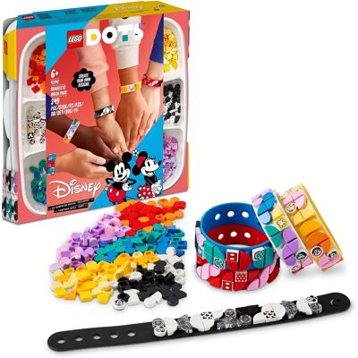 LEGO DOTS Mickey & Friends Bracelets Mega Pack - Ensemble de Construction - Publicité LEGO DOTS Mickey & Friends Bracelets Mega Pack - Ensemble de Construction - Publicité
