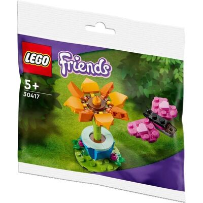 Zestaw LEGO Friends Torba z kwiatem i motylem Zestaw LEGO Friends Torba z kwiatem i motylem