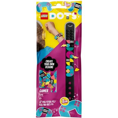 Bracelet Gamer LEGO DOTS - Kit de Bijoux Personnalisables pour Enfants - Publicité Bracelet Gamer LEGO DOTS - Kit de Bijoux Personnalisables pour Enfants - Publicité