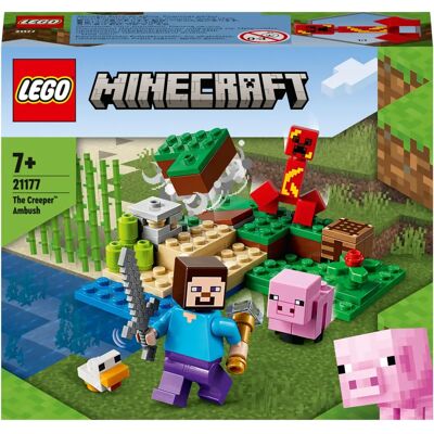 LEGO Minecraft L'Embuscade du Creeper Set 21177 - Publicité LEGO Minecraft L'Embuscade du Creeper Set 21177 - Publicité