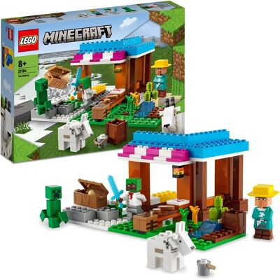 LEGO Minecraft La Boulangerie avec Figurines - Construire, Cuire, Combattre - Publicité LEGO Minecraft La Boulangerie avec Figurines - Construire, Cuire, Combattre - Publicité