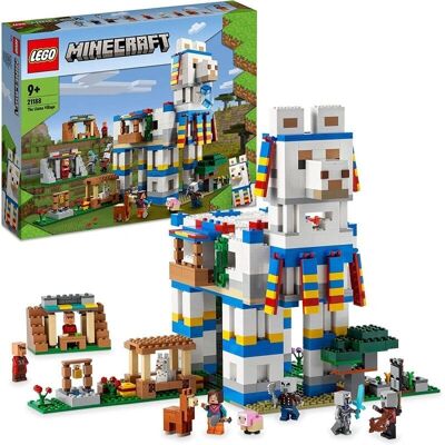 LEGO Minecraft Ensemble Maison du Village Lama 21188 - Set de Construction - Publicité LEGO Minecraft Ensemble Maison du Village Lama 21188 - Set de Construction - Publicité
