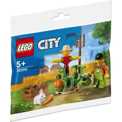 LEGO City Jardin de Ferme avec Épouvantail - Ensemble de Blocs - Publicité LEGO City Jardin de Ferme avec Épouvantail - Ensemble de Blocs - Publicité