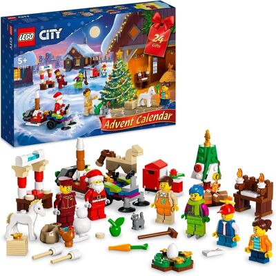 Calendrier de l'Avent LEGO City 2022 - Jouet de Noël pour Enfants - Publicité Calendrier de l'Avent LEGO City 2022 - Jouet de Noël pour Enfants - Publicité