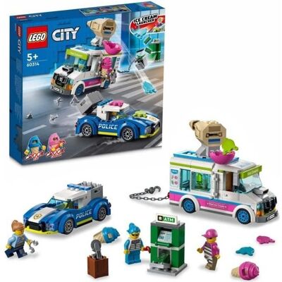 LEGO City Camion Gelato e Inseguimento Poliziesco - Set di Costruzione LEGO City Camion Gelato e Inseguimento Poliziesco - Set di Costruzione