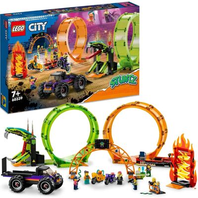NIPPON LEGO City Podwójna Arena wyścigowa - Zestaw Konstrukcyjny dla Dzieci 7+ NIPPON LEGO City Podwójna Arena wyścigowa - Zestaw Konstrukcyjny dla Dzieci 7+