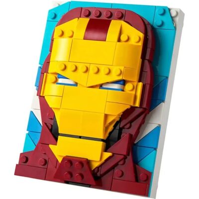LEGO Brick Sketches Iron Man - Wystawa sztuki LEGO Brick Sketches Iron Man - Wystawa sztuki